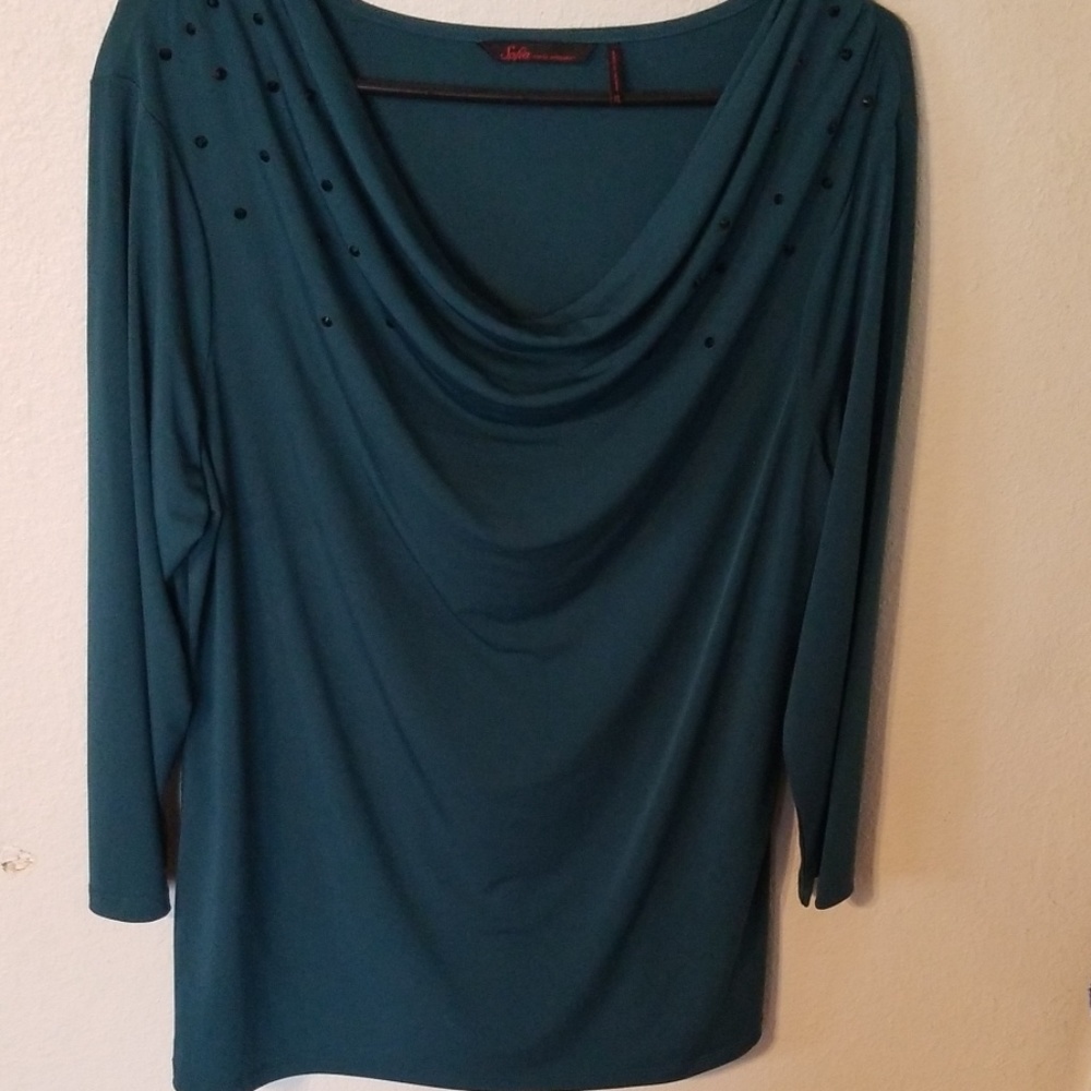 XL Sofia Vergara Jade Blouse